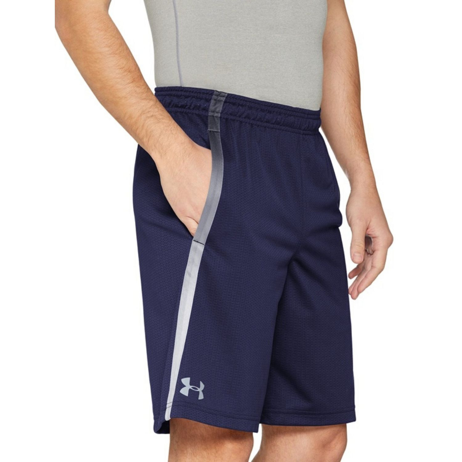 Kraťasy UNDER ARMOUR Tech Mesh Short Blue - Kraťasy & Šortky - 1