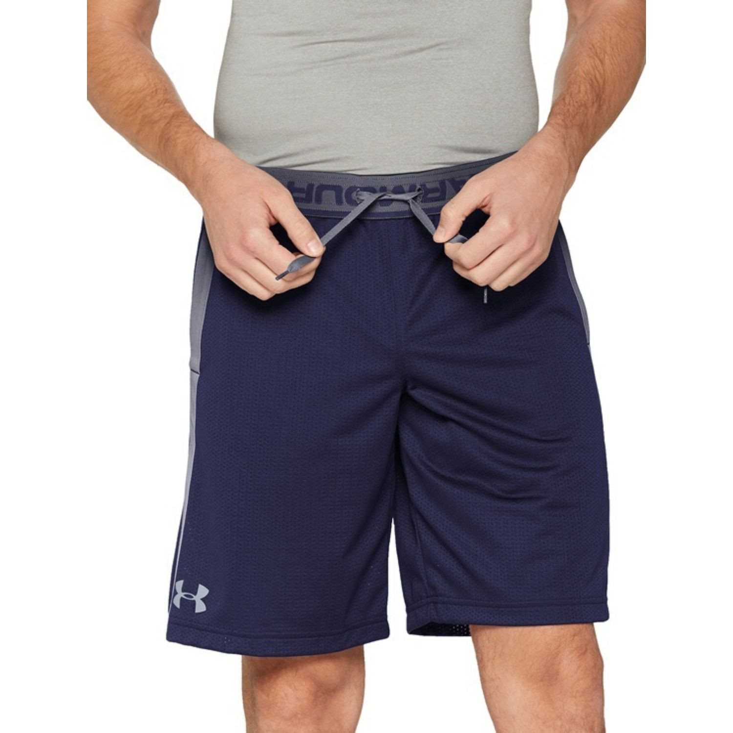 Kraťasy UNDER ARMOUR Tech Mesh Short Blue - Kraťasy & Šortky - 2