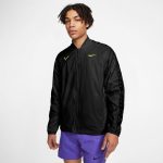 Pánska tenisová bunda NIKE Rafa Black / Volt