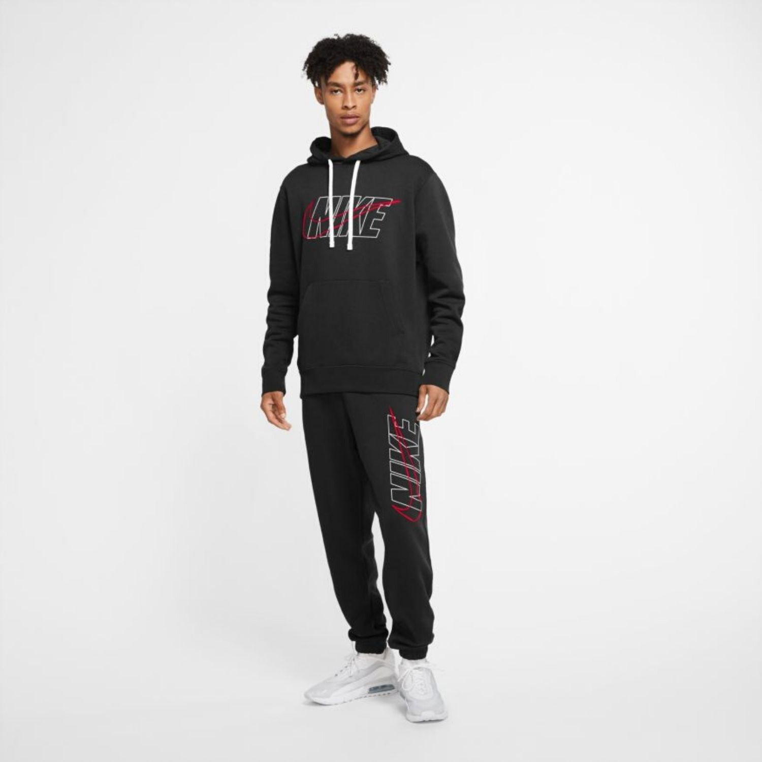 Tepláková súprava NIKE NSW CE HD FLC GX Black - Teplákové súpravy - 1