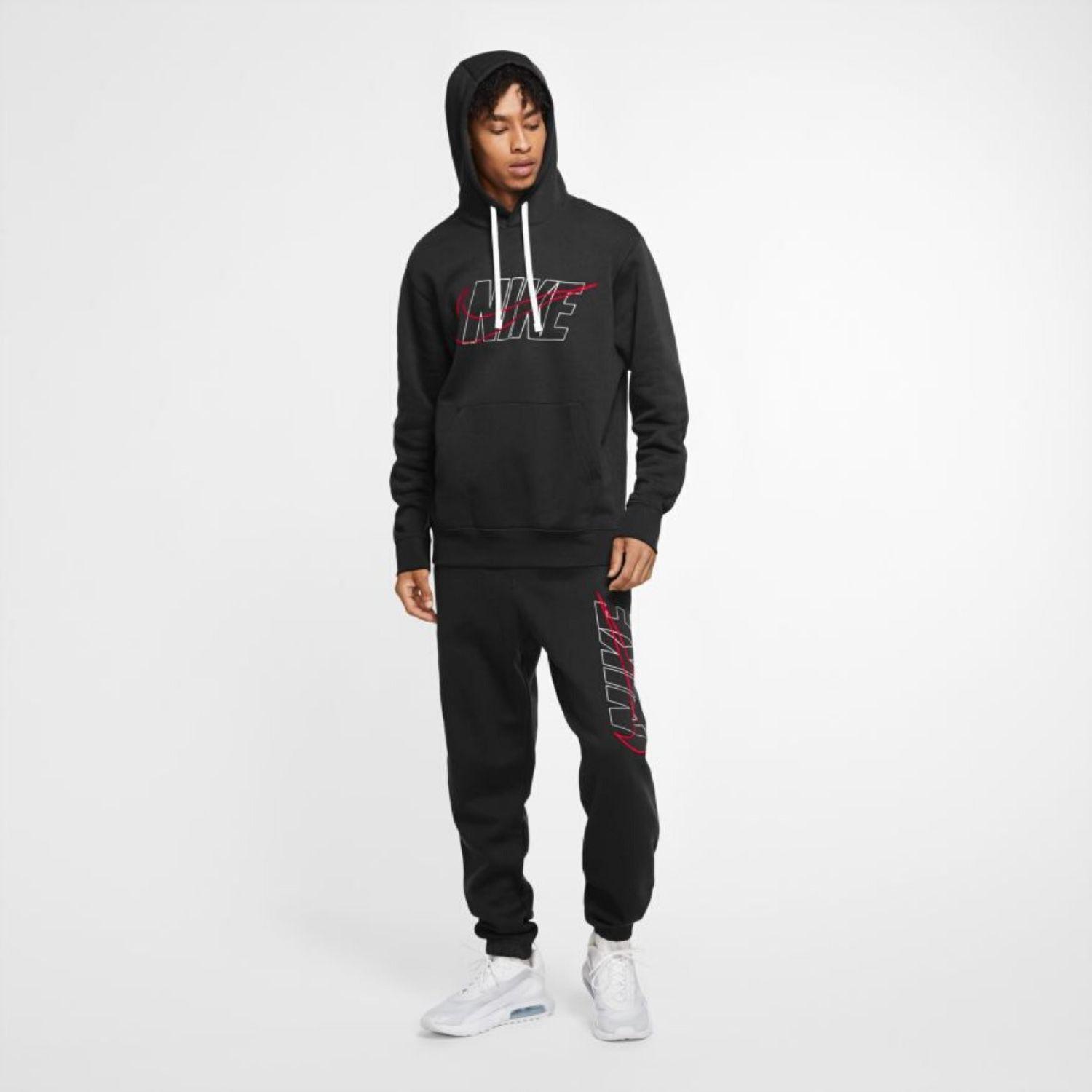 Tepláková súprava NIKE NSW CE HD FLC GX Black - Teplákové súpravy - 3