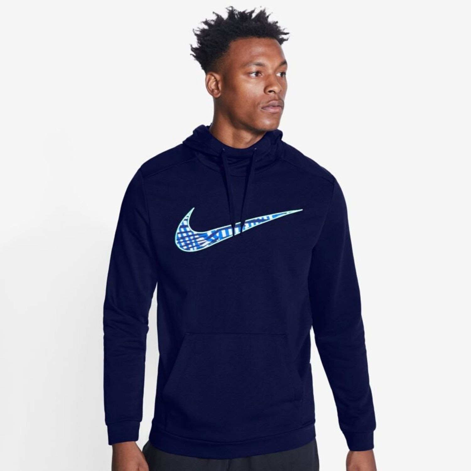 Mikina NIKE Dry PO Fleece PX Cnct 1.2 Blue - Mikiny s kapucňou - 1