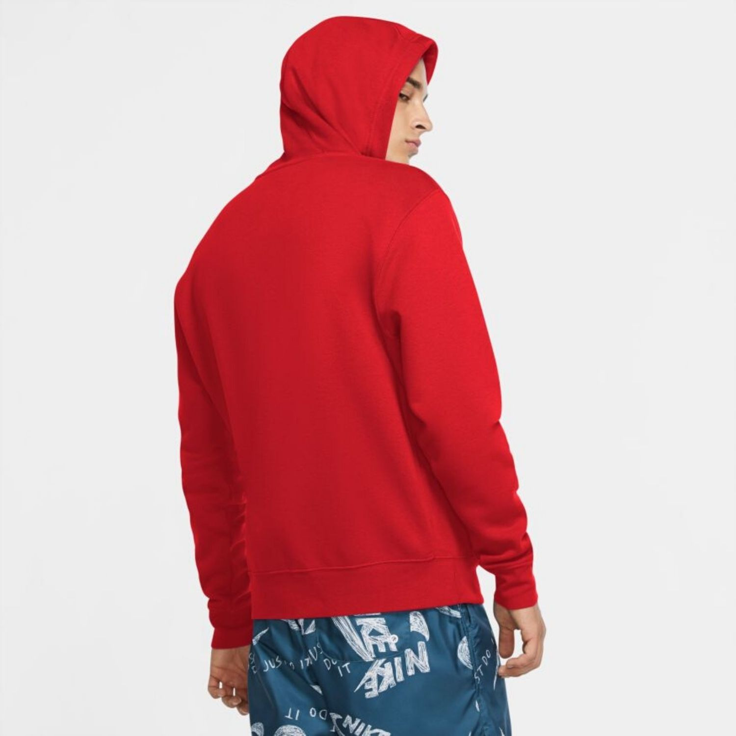 Mikina NIKE NSW JDI FZ FLC 365 Red - Mikiny s kapucňou - 3