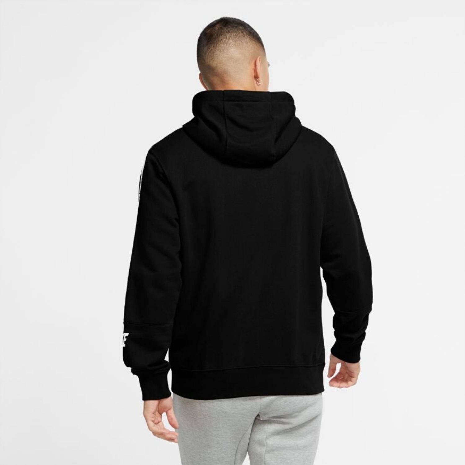 Mikina NIKE M NSW Repeat FZ FT Black - Mikiny s kapucňou - 2