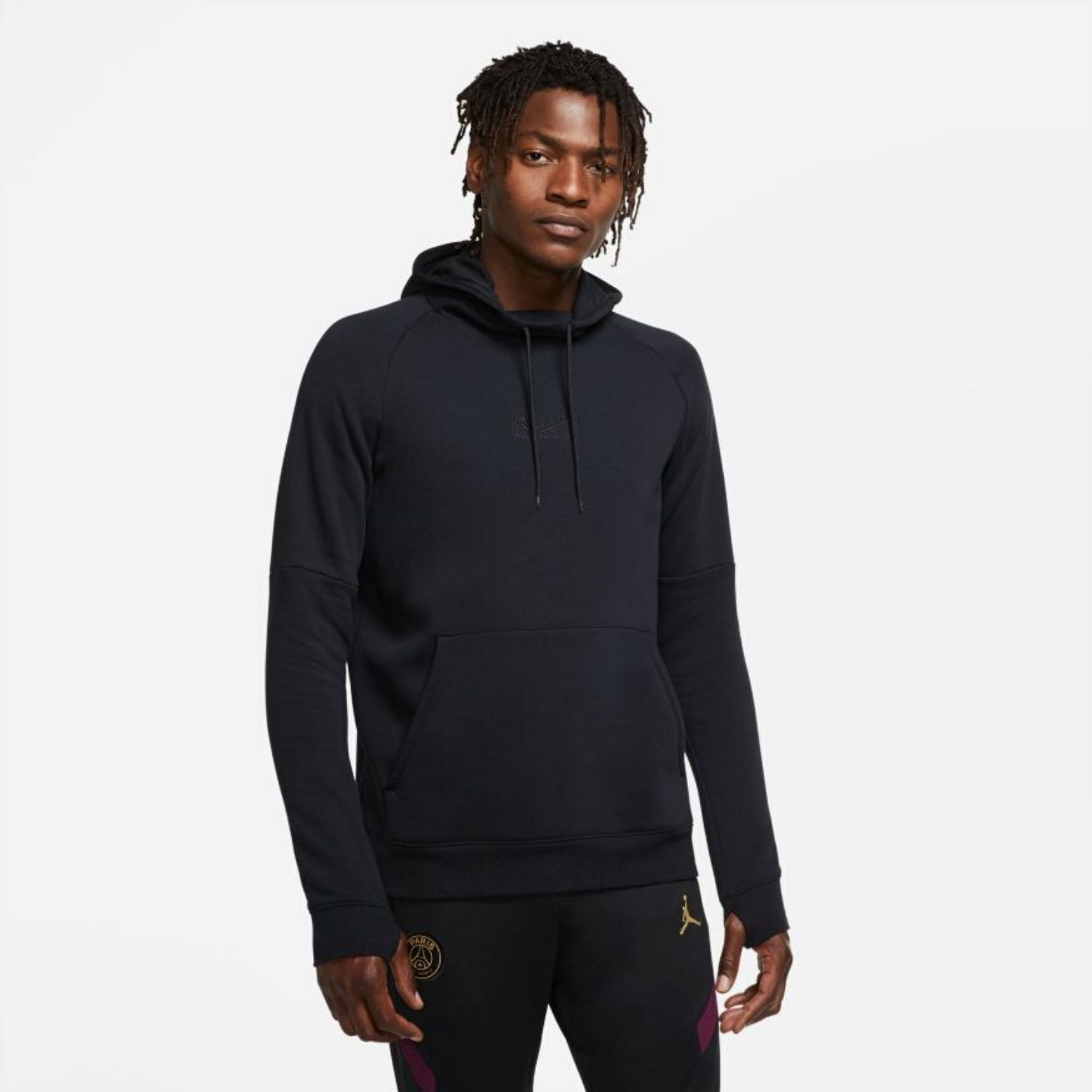 Mikina NIKE Paris Saint-Germain Black - Mikiny s kapucňou - 1