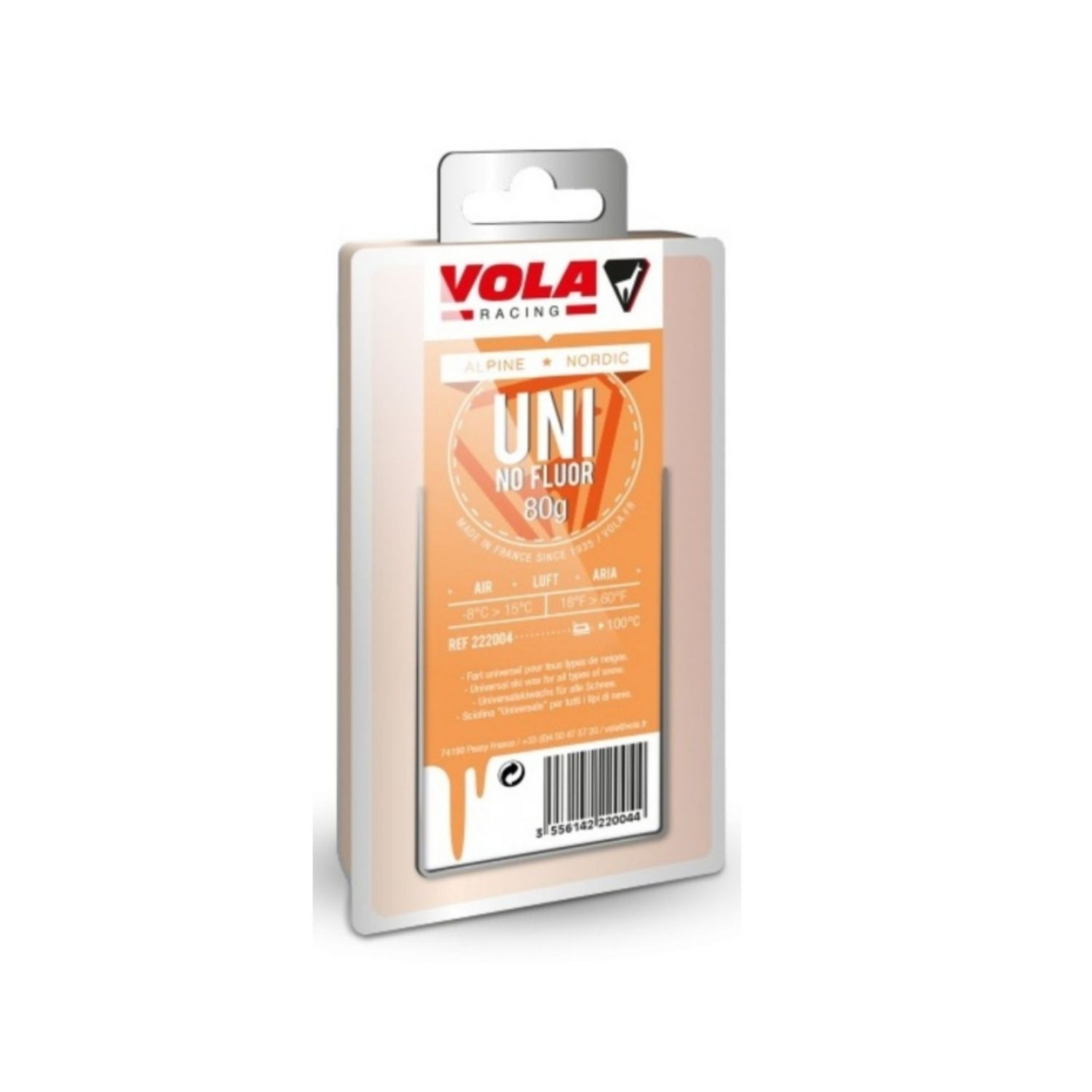 Vosk na lyže VOLA Racing Orange - Vosky / Čističe - 1