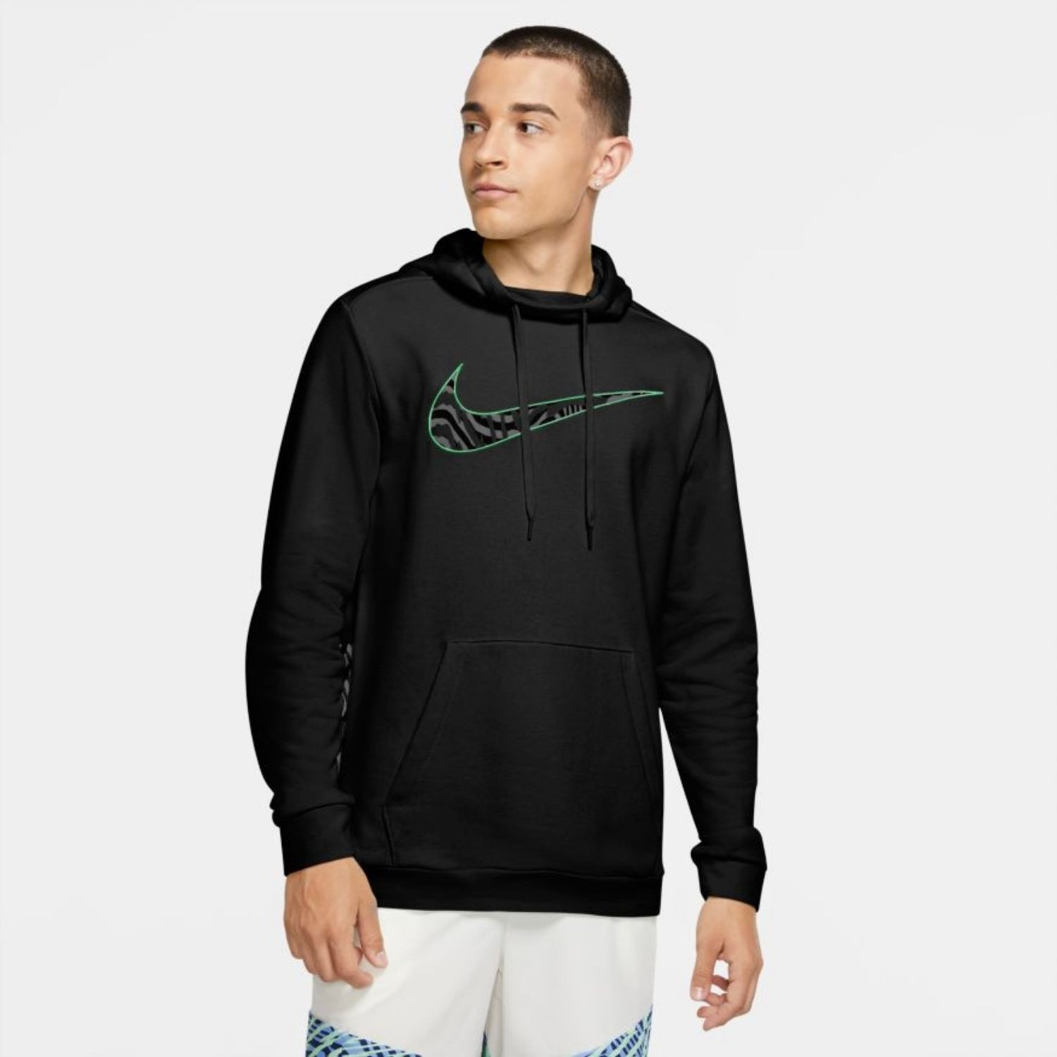 Mikina NIKE Dry PO Fleece PX Cnct 1.2 Black - Mikiny s kapucňou - 1