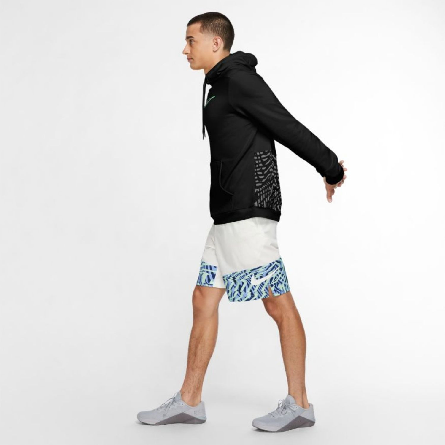 Mikina NIKE Dry PO Fleece PX Cnct 1.2 Black - Mikiny s kapucňou - 3