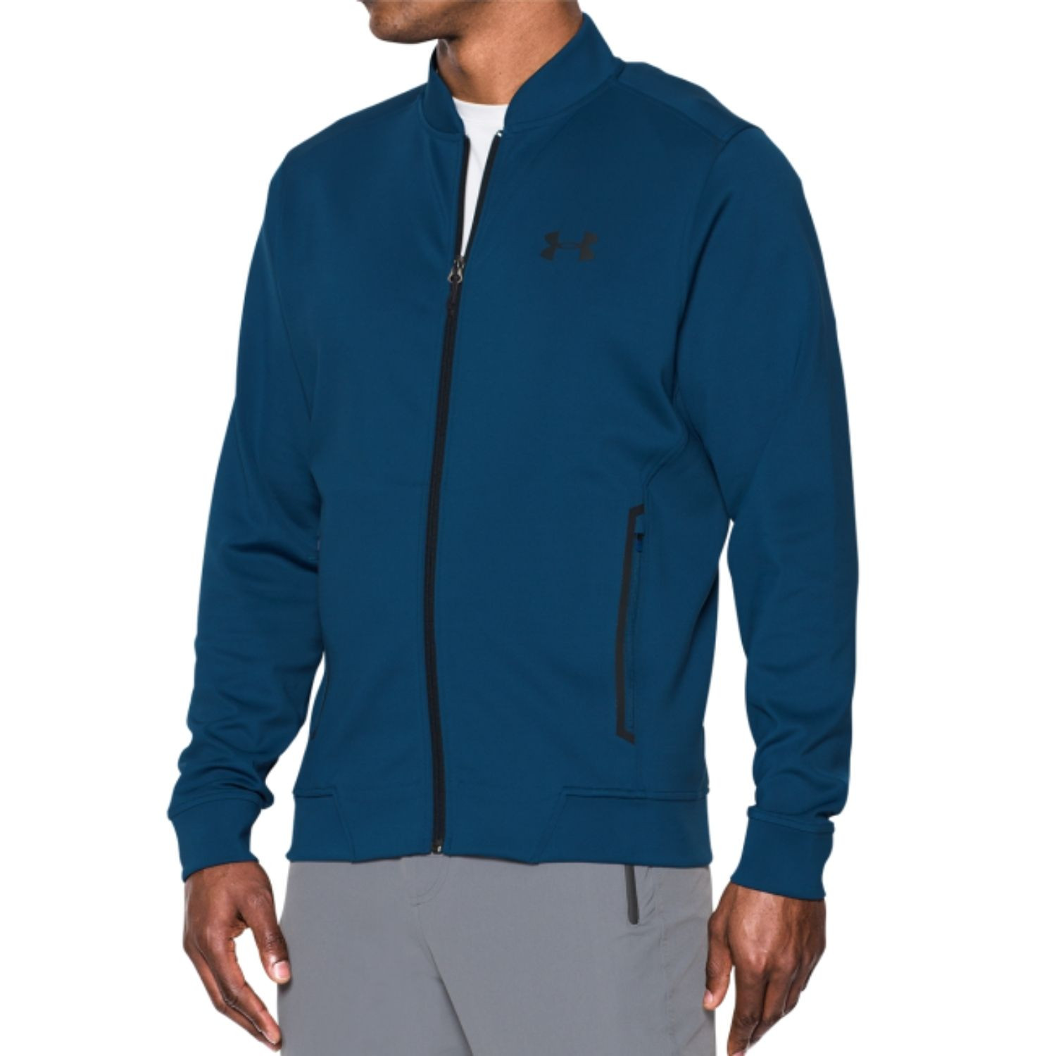 Mikina UNDER ARMOUR UA Elevated Bomber Blue - Mikiny bez kapucne - 2