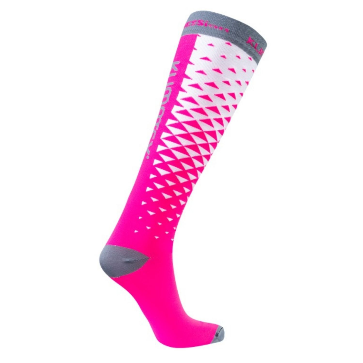 Kompresné podkolienky KLIMATEX Compress Toan Fuchsia - Podkolienky - 2