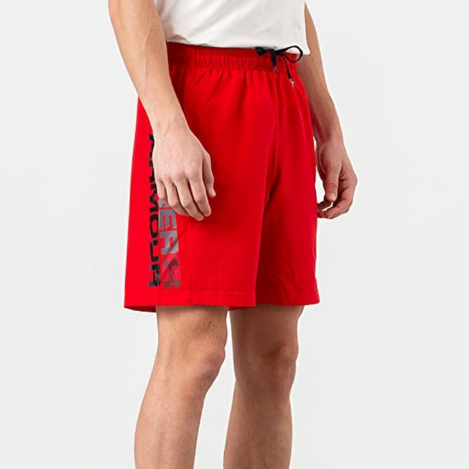 Pánske šortky UNDER ARMOUR Woven Graphic Wordmark Short Red - Kraťasy & Šortky - 1