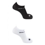 Ponožky SALOMON Festival 2-Pack White + Black - 2 páry