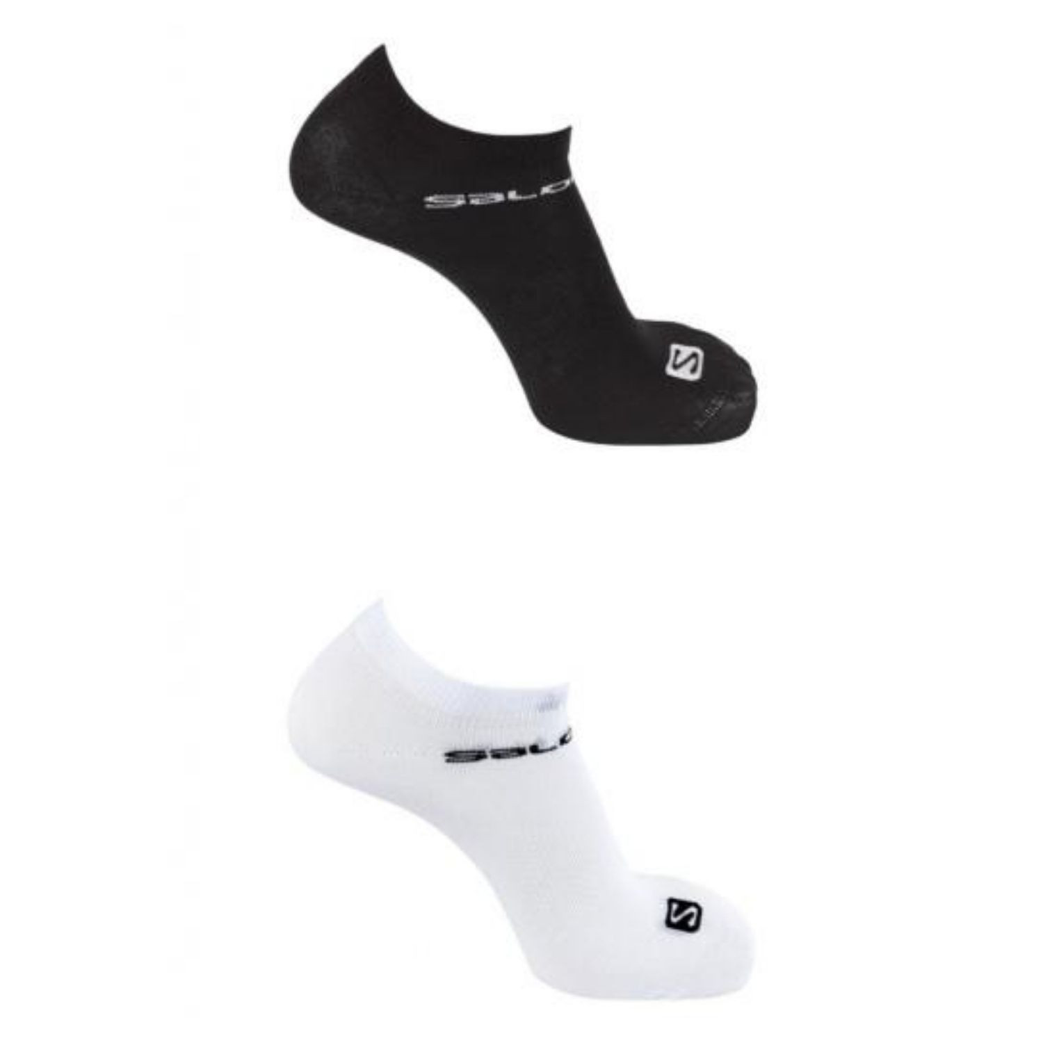 Ponožky SALOMON Festival 2-Pack White + Black - 2 páry - Ponožky - nízke - 1