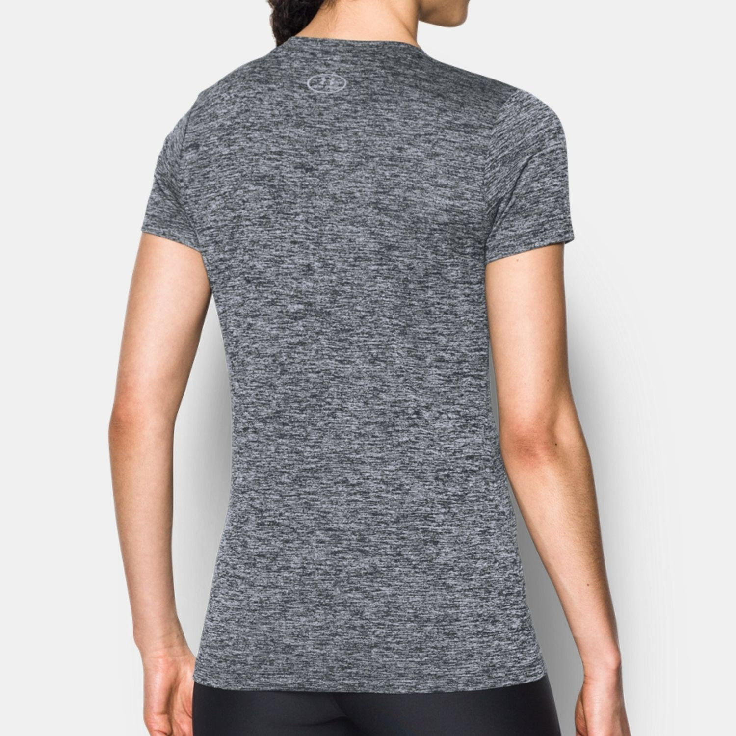Tričko UNDER ARMOUR Tech SSV Graphic Twist Black / White - Dámske oblečenie - 2