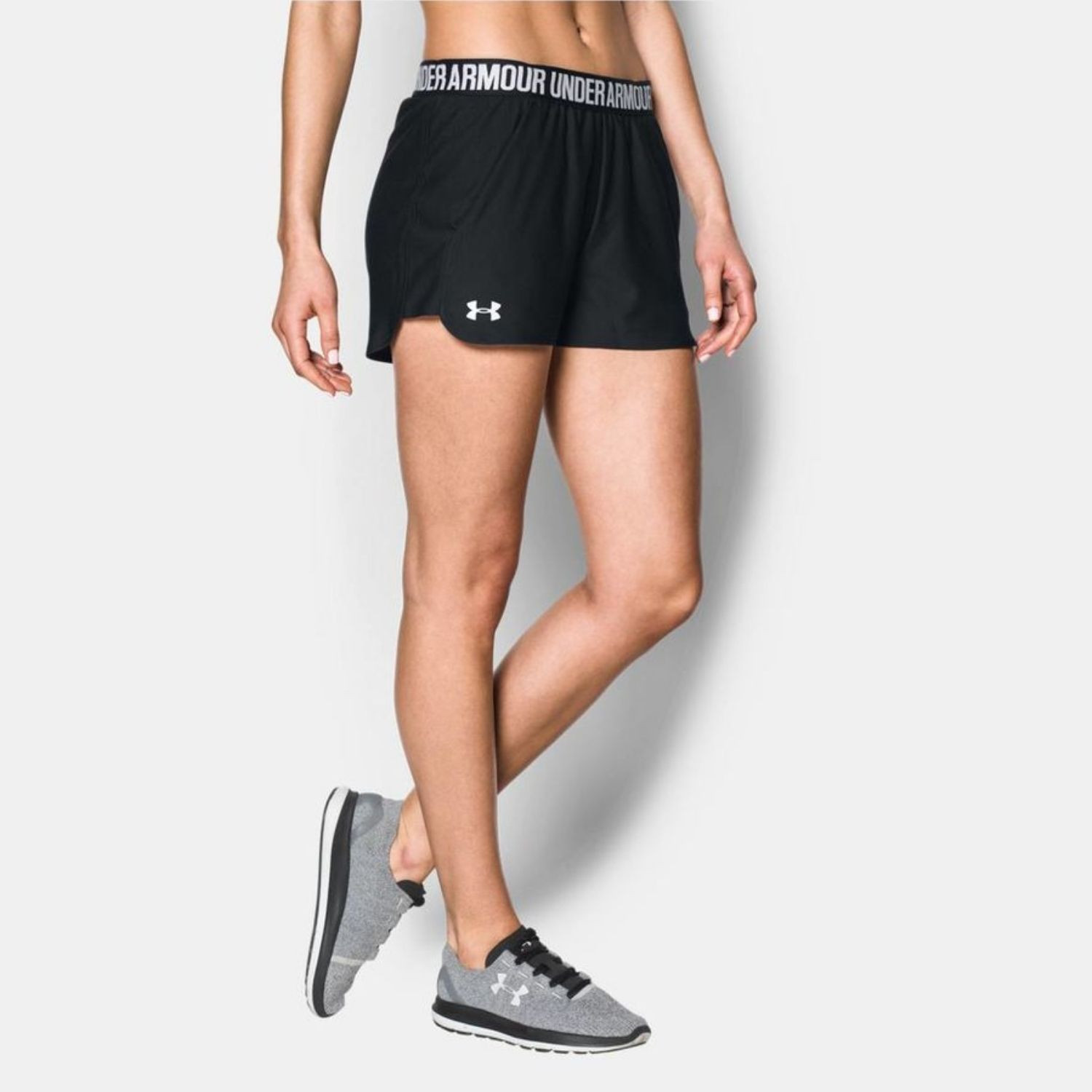 Šortky UNDER ARMOUR Play Up Short 2.0 čierne - Dámske kraťasy & šortky & sukne - 1