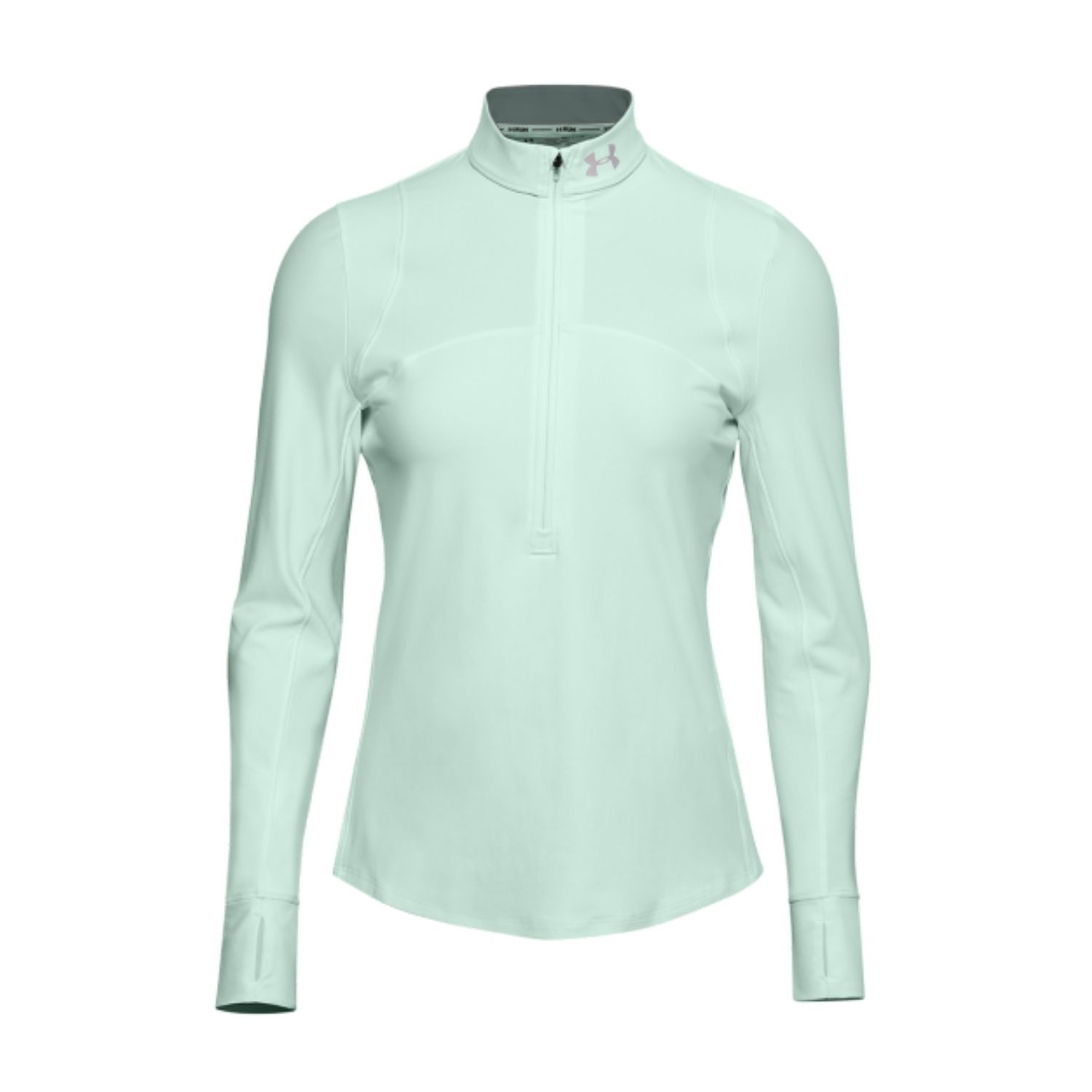 Mikina UNDER ARMOUR Qualifier Half Zip Green - Mikiny bez kapucne - 4