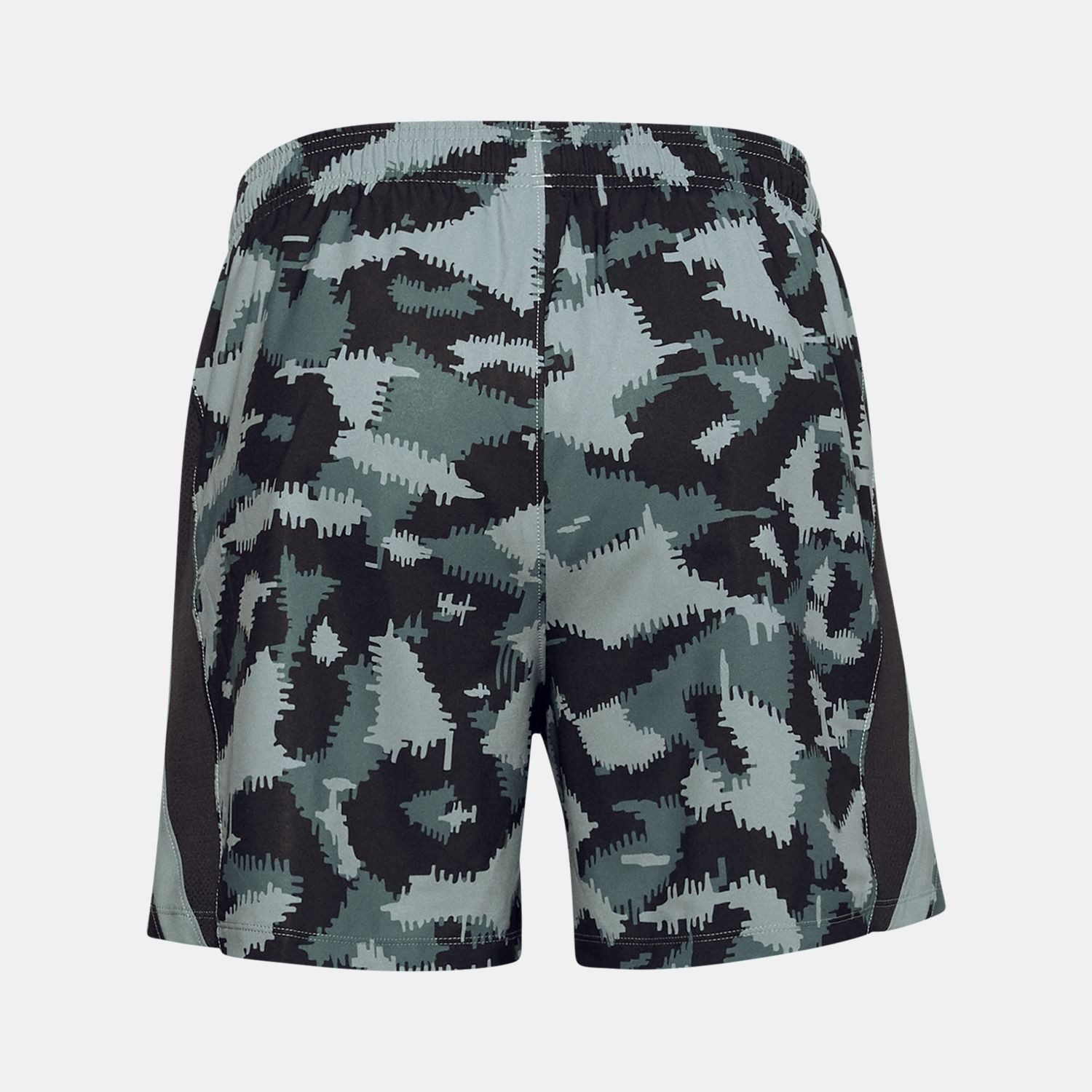 Šortky UNDER ARMOUR Launch SW 5 Camo Black / Blue - Kraťasy & Šortky - 5