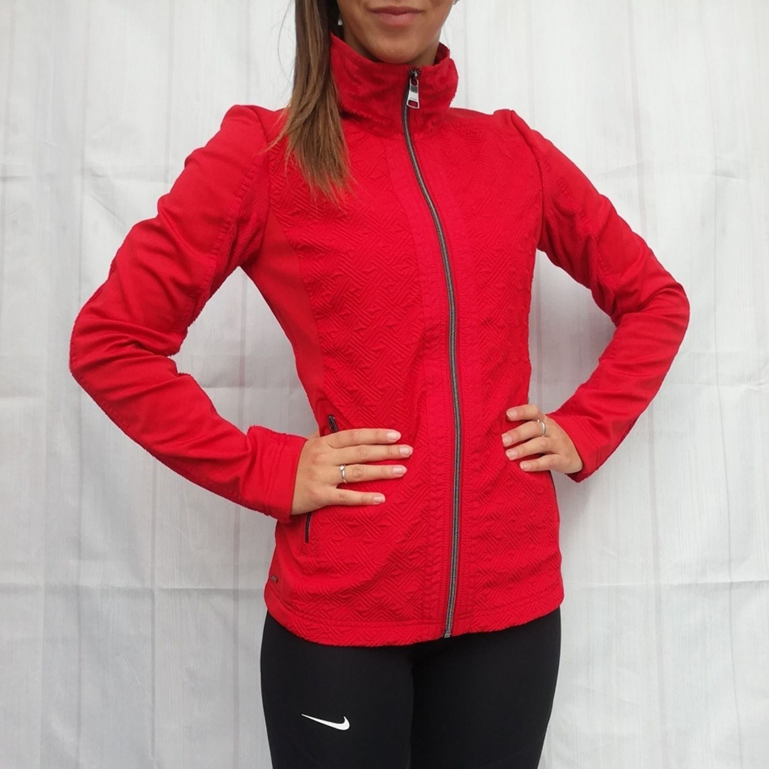 Mikina LUHTA Haaga Red - Mikiny bez kapucne - 1
