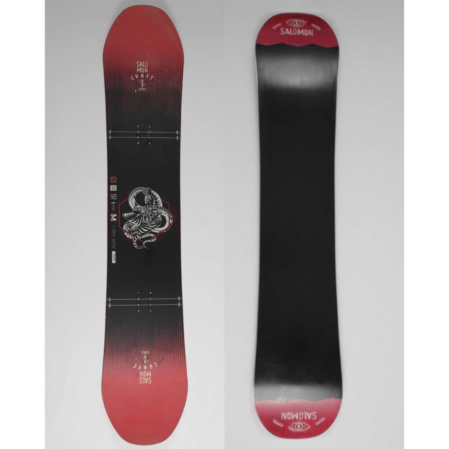 Jazdený bazárový snowboard SALOMON Craft s viazaním Flow - Pánske snowboardy - 1