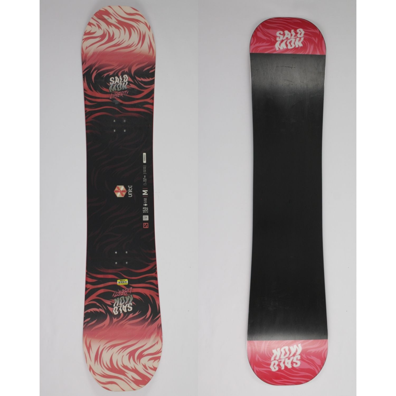 Jazdený bazárový snowboard SALOMON Liberty s viazaním Flow - Pánske snowboardy - 1