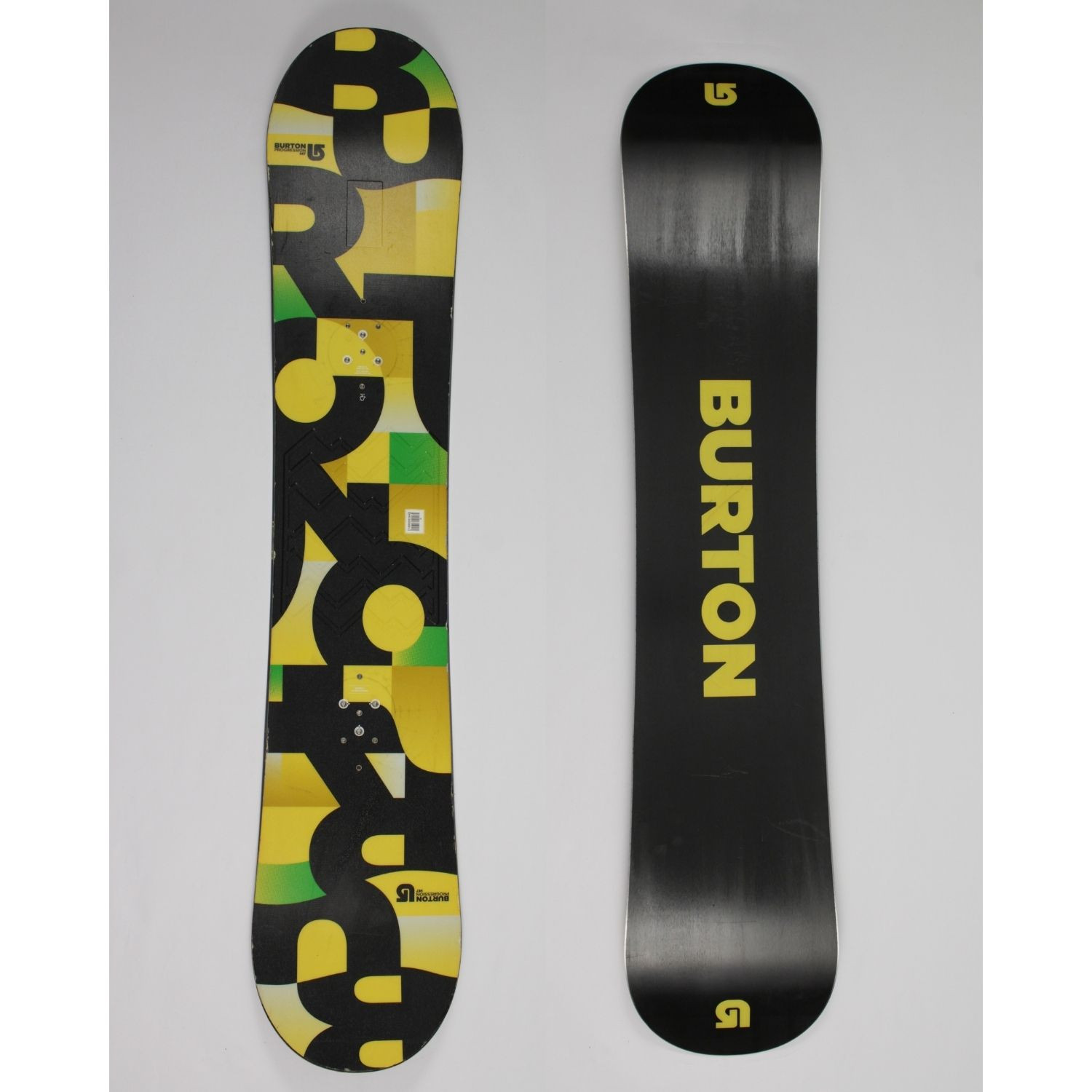 Jazdený bazárový snowboard BURTON Progression s viazaním - Pánske snowboardy - 1