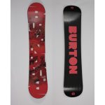 Jazdený bazárový snowboard BURTON Progression Wide Red2 s viazaním