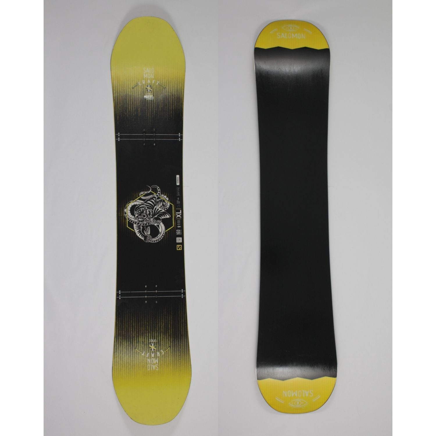 Jazdený bazárový snowboard Salomon Craft XI s viazaním Flow - Pánske snowboardy - 1
