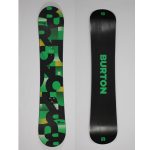 Jazdený bazárový snowboard BURTON Progression Wide Green s viazaním