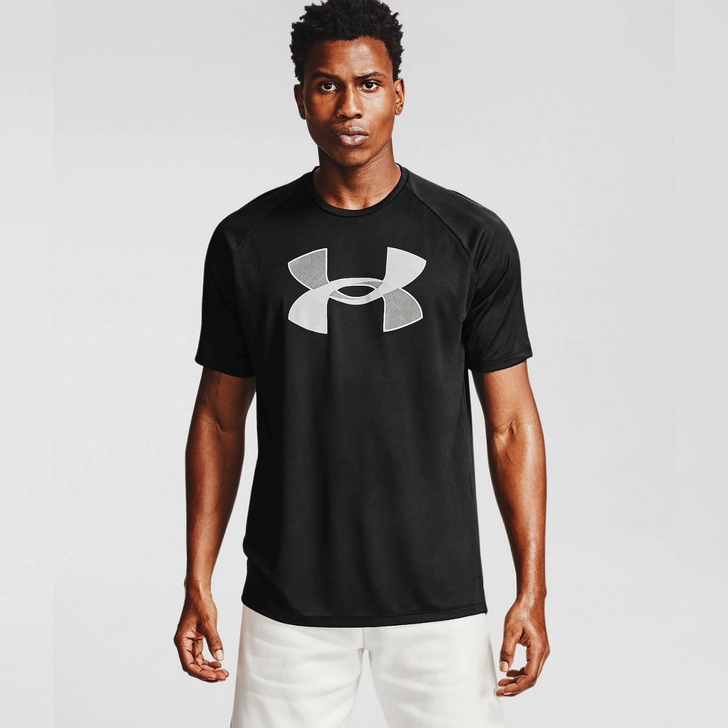 Tričko UNDER ARMOUR Big Logo Tech SS - OBLEČENIE - 1