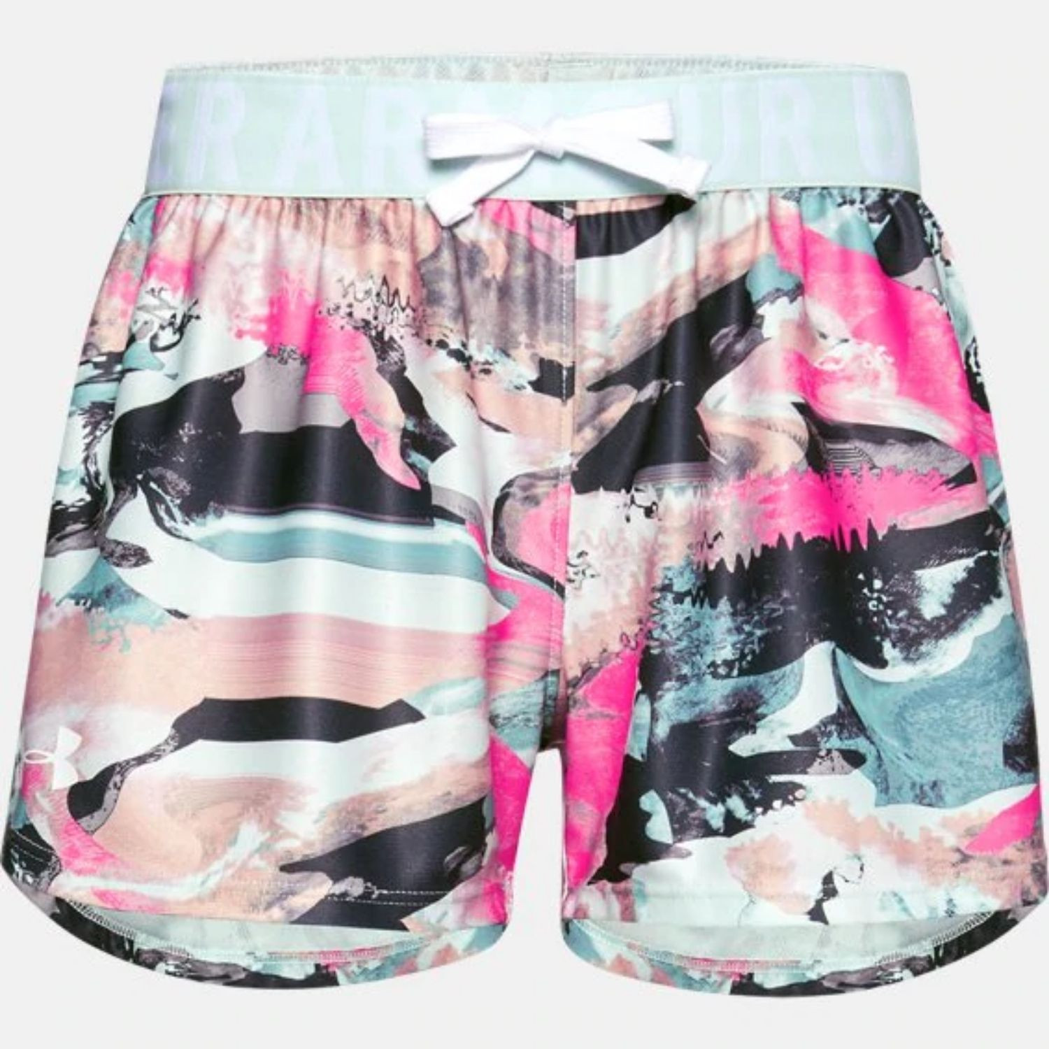 Šortky UNDER ARMOUR Play Up Printed Mint - Dámske kraťasy & šortky & sukne - 3