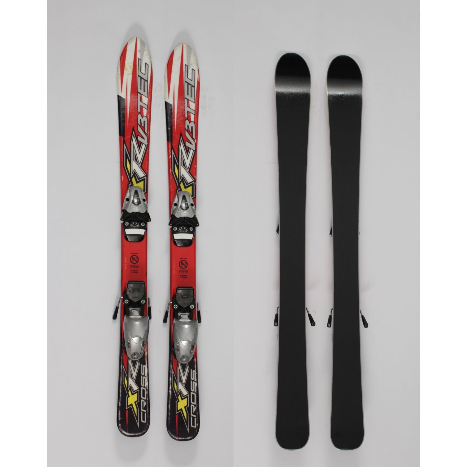 Jazdené bazárové lyže V3TEC Cross - Detské lyže - 1