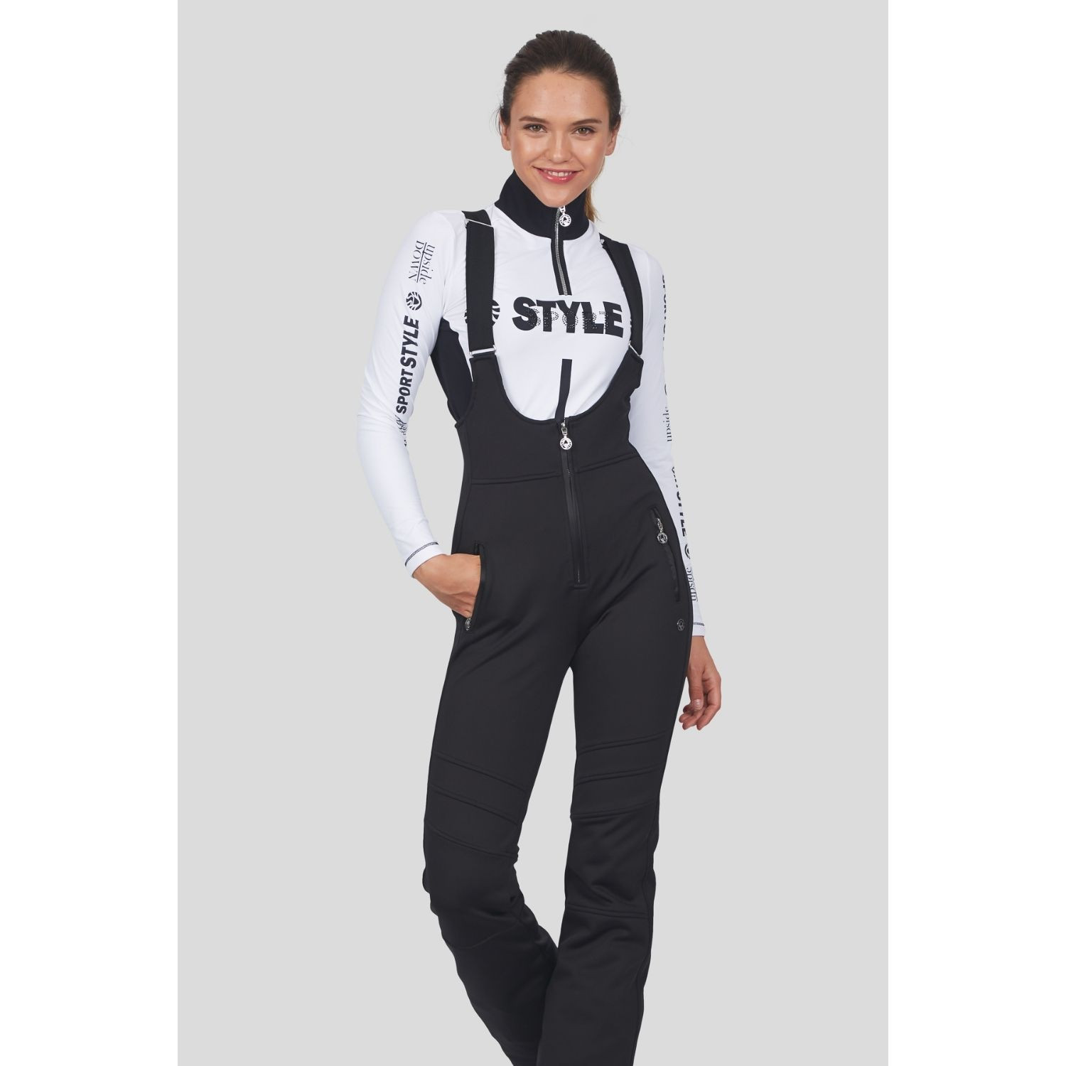 Lyžiarske nohavice SPORTALM Venus Black/Silver - Lyžiarske nohavice - 1