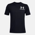 Tričko UNDER ARMOUR Performance Big Logo Black/White