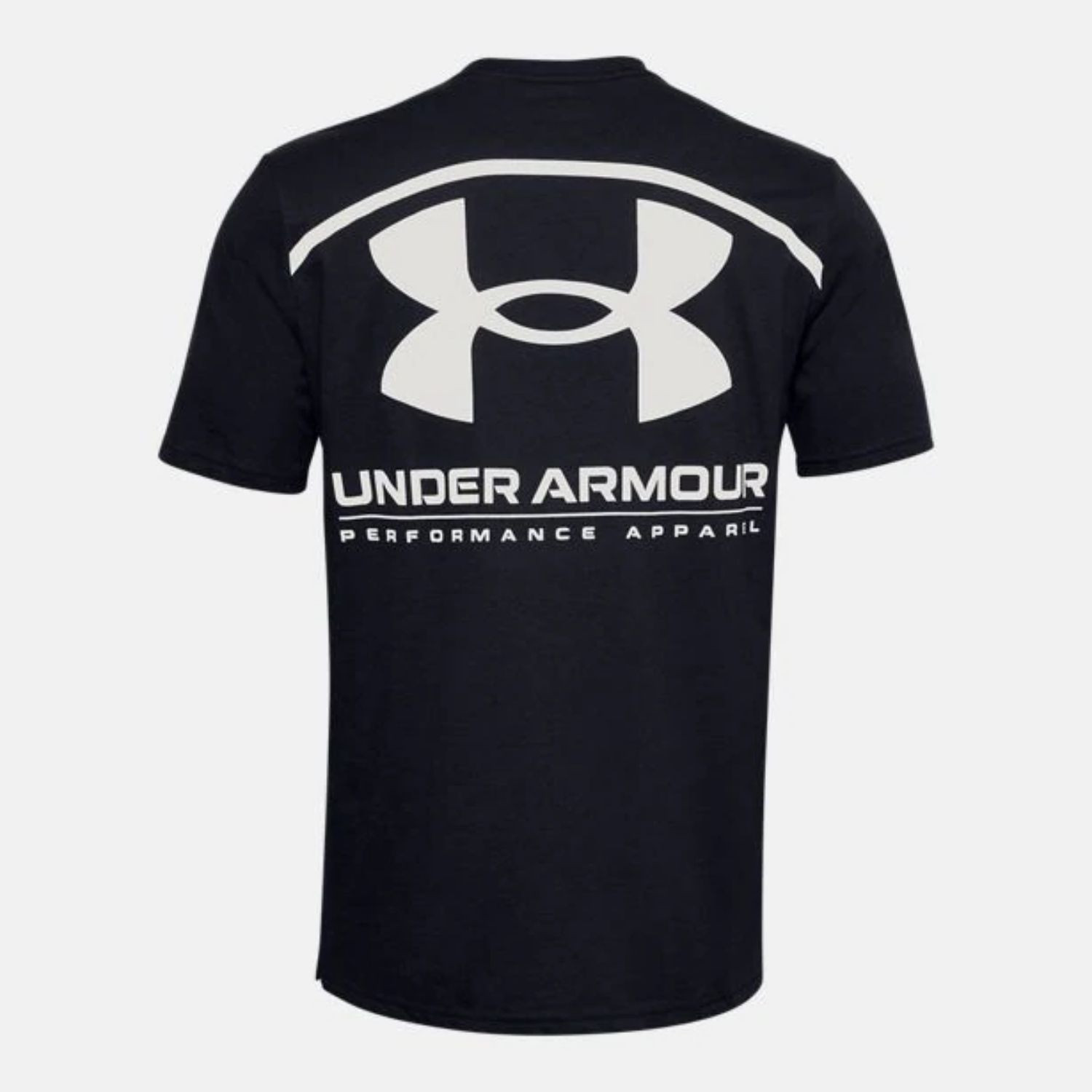 Tričko UNDER ARMOUR Performance Big Logo Black/White - OBLEČENIE - 2