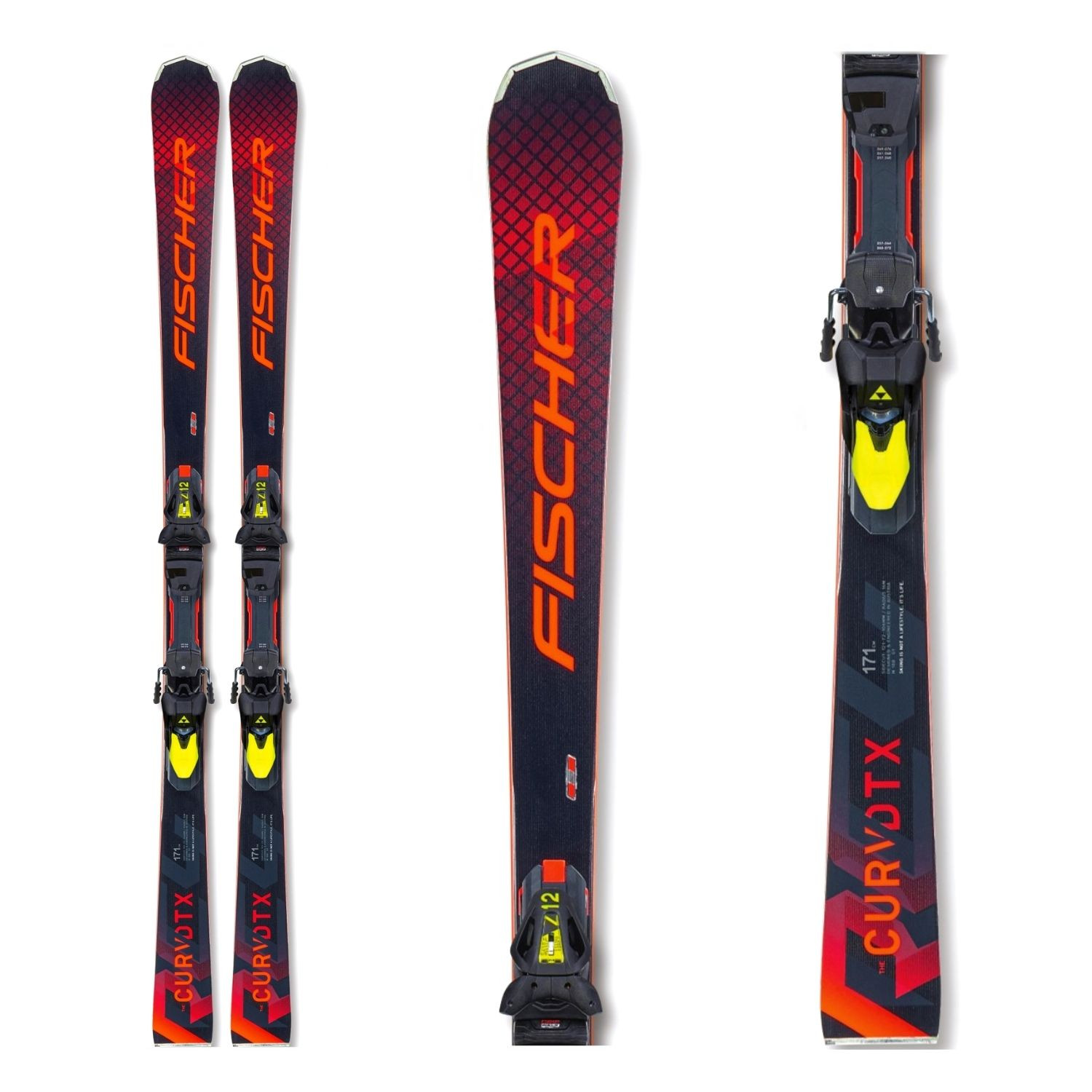 Zjazdové lyže FISCHER RC4 The Curv DTX M-Track - Pánske lyže - 1