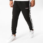 Tepláky GUESS Black/White