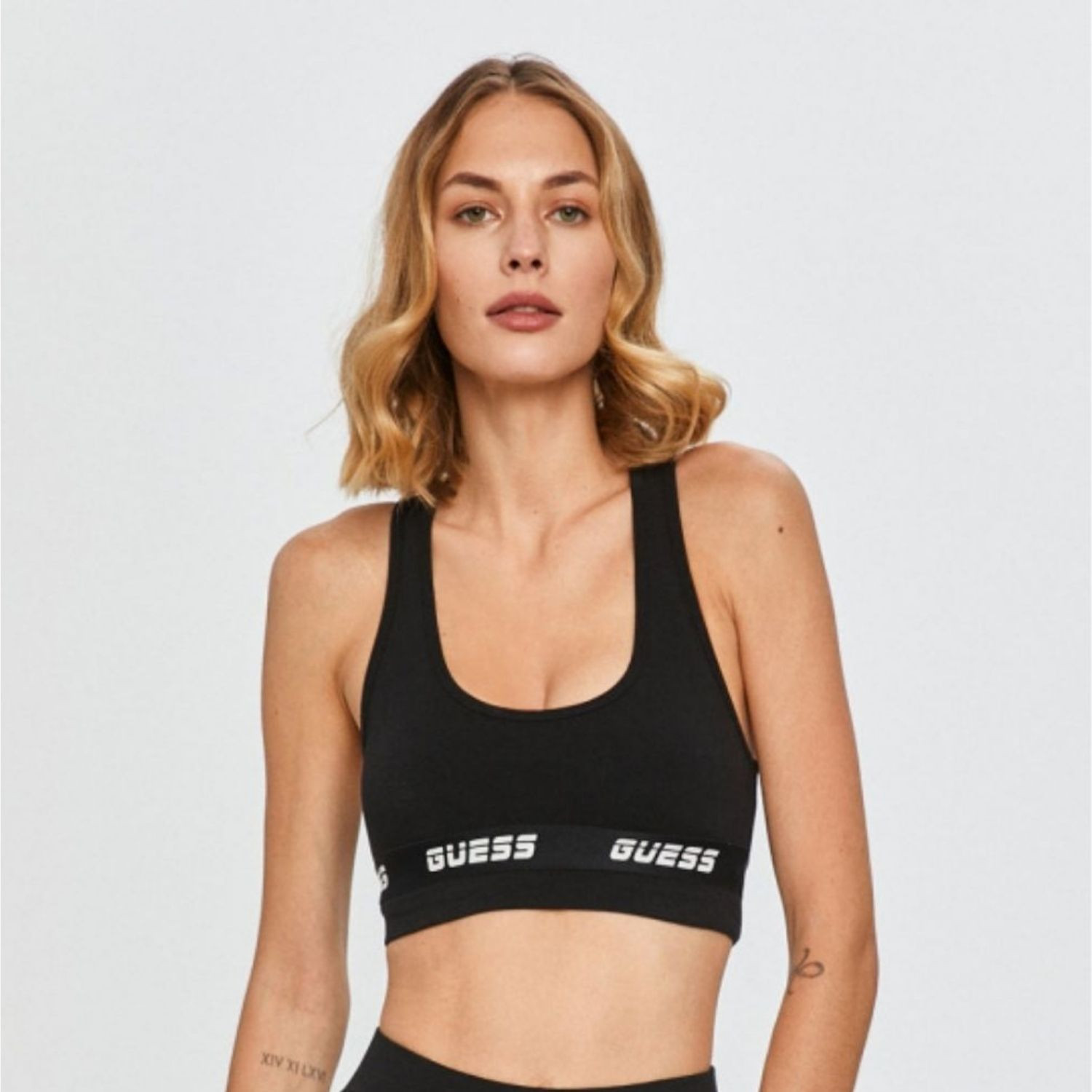 Športový komplet GUESS Tape Black - Športové podprsenky - 2