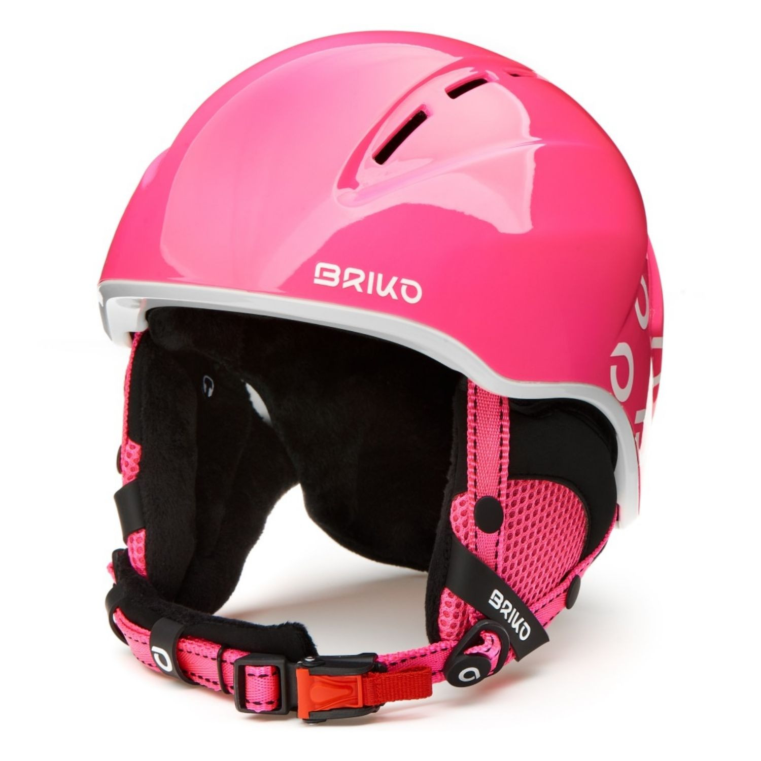 Lyžiarska prilba BRIKO Kodiakino Shiny Pink - Detské prilby - 1