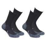 Trekingové ponožky HIGH COLORADO Mountain 2-Pack Black
