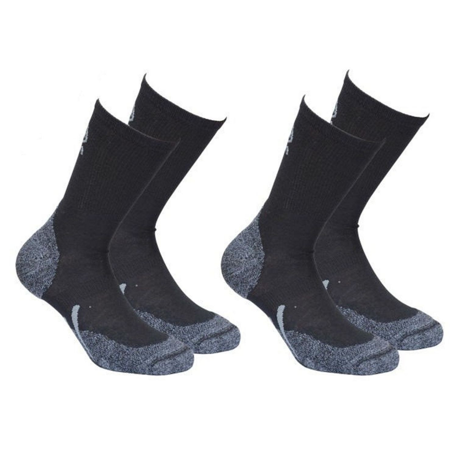 Trekingové ponožky HIGH COLORADO Mountain 2-Pack Black - Ponožky - stredné - 1
