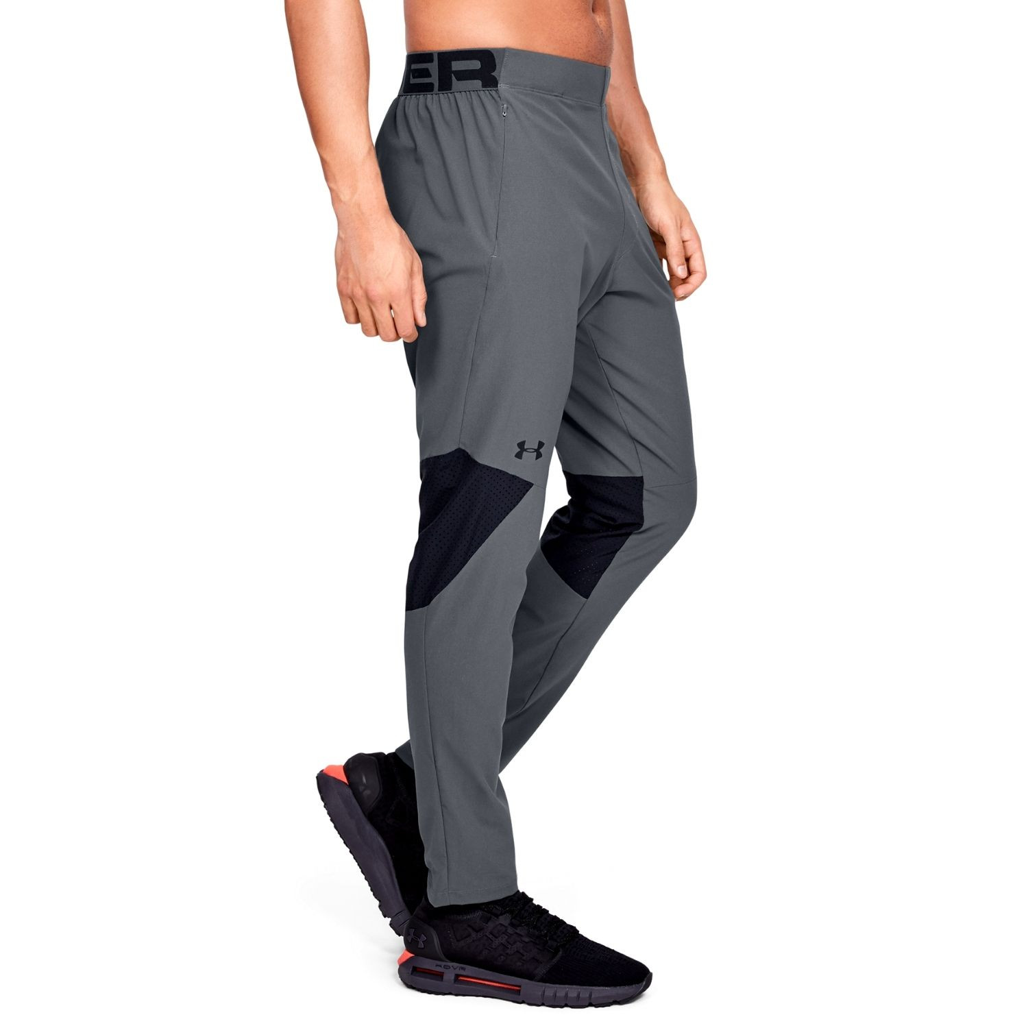 Nohavice UNDER ARMOUR Vanish Woven Pant Grey - Športové nohavice - 3
