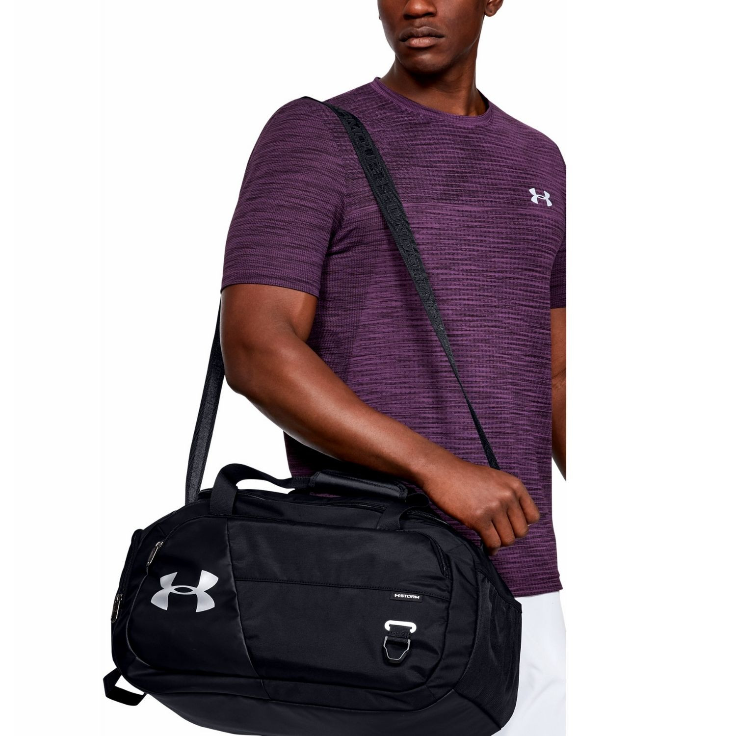 Športová taška UNDER ARMOUR Undeniable Duffel 4.0 XS Black - Športové tašky - 3