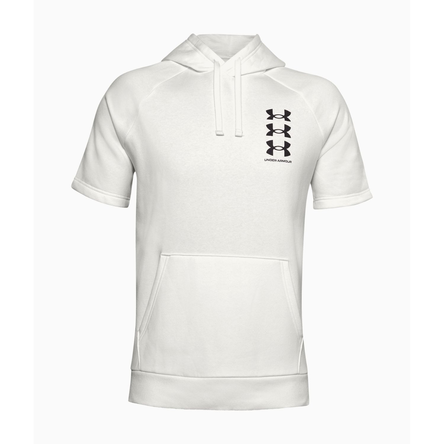 Mikina UNDER ARMOUR Rival Fleece Multilogo SS HD White - Mikiny s kapucňou - 3