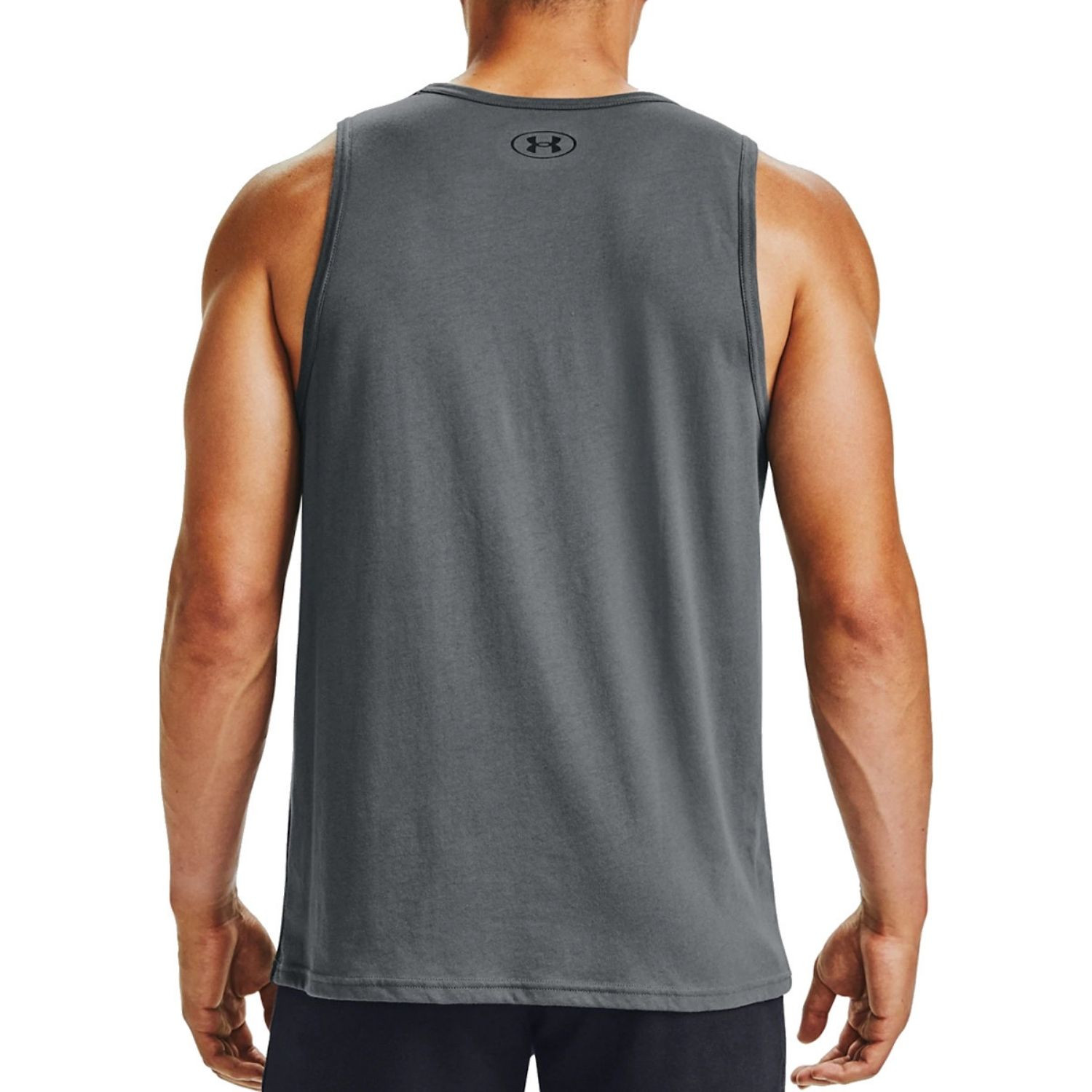 Tielko UNDER ARMOUR Collegiate Tank Grey - OBLEČENIE - 2