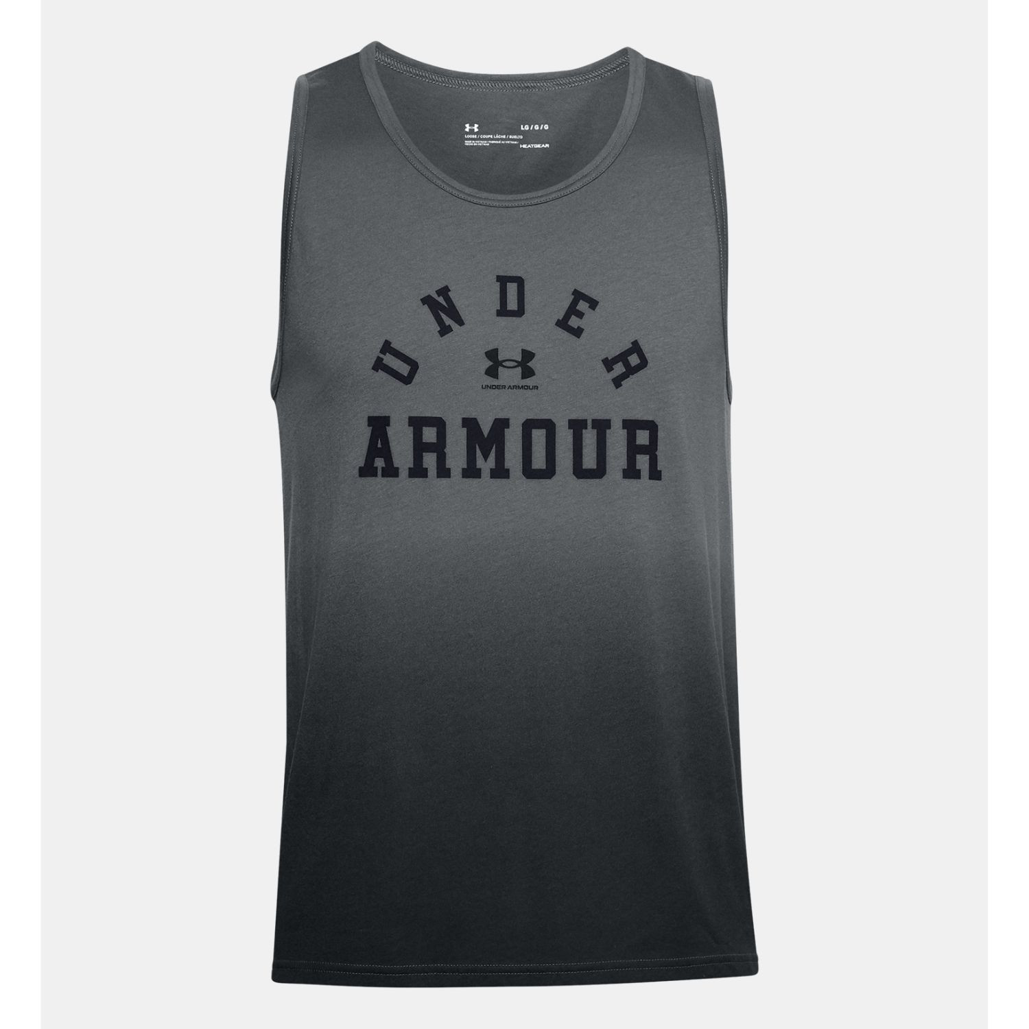 Tielko UNDER ARMOUR Collegiate Tank Grey - OBLEČENIE - 4