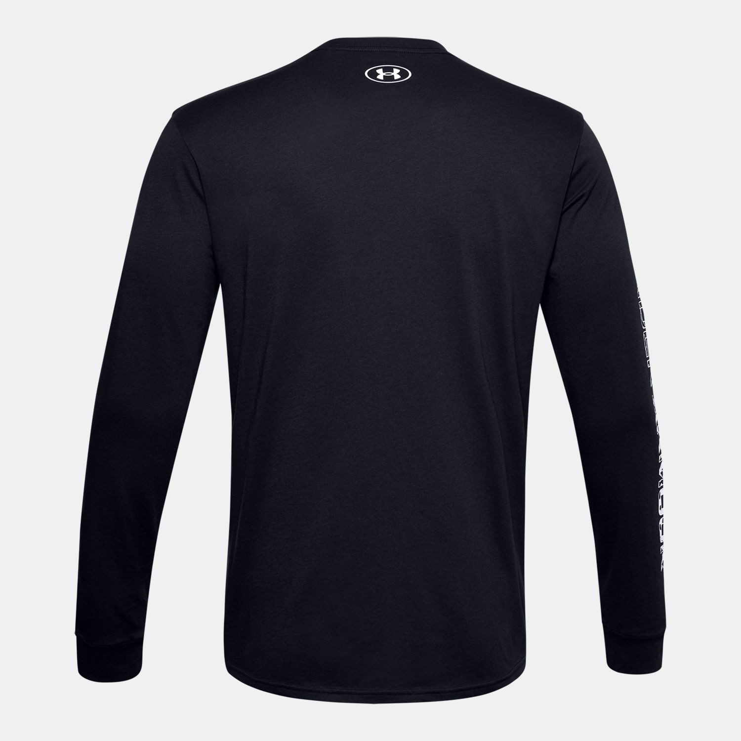Tričko UNDER ARMOUR Camo Box Logo LS Black - OBLEČENIE - 4