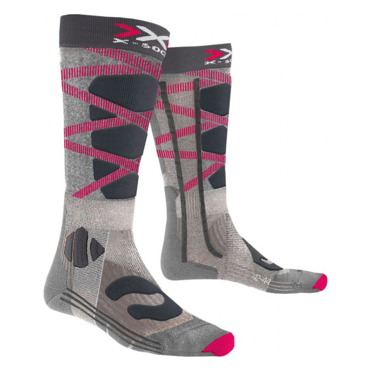 Podkolienky X-SOCKS Ski Control 4.0 Pink - Podkolienky - 1