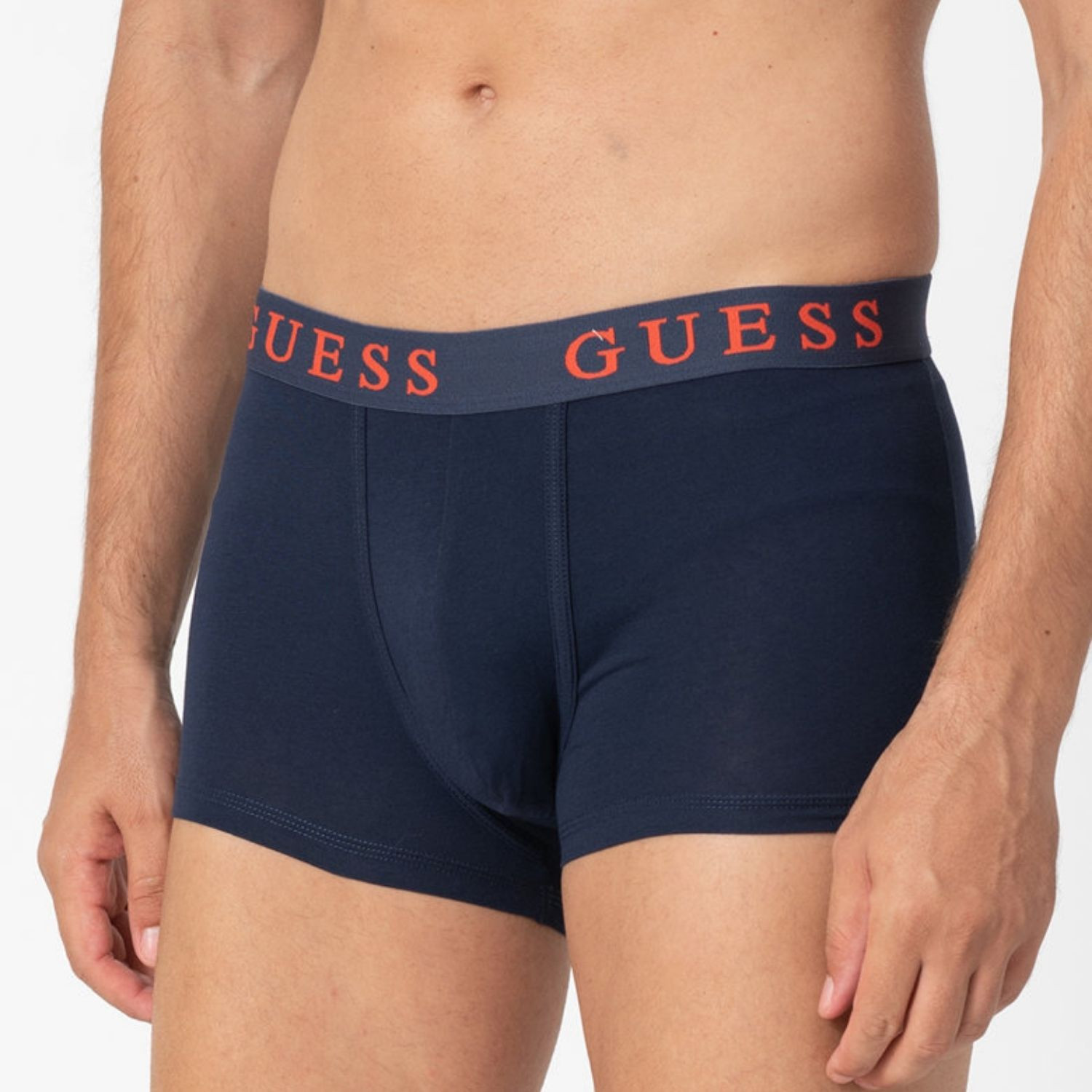 Boxerky GUESS 3-pack Blue/White - Spodná bielizeň - 2
