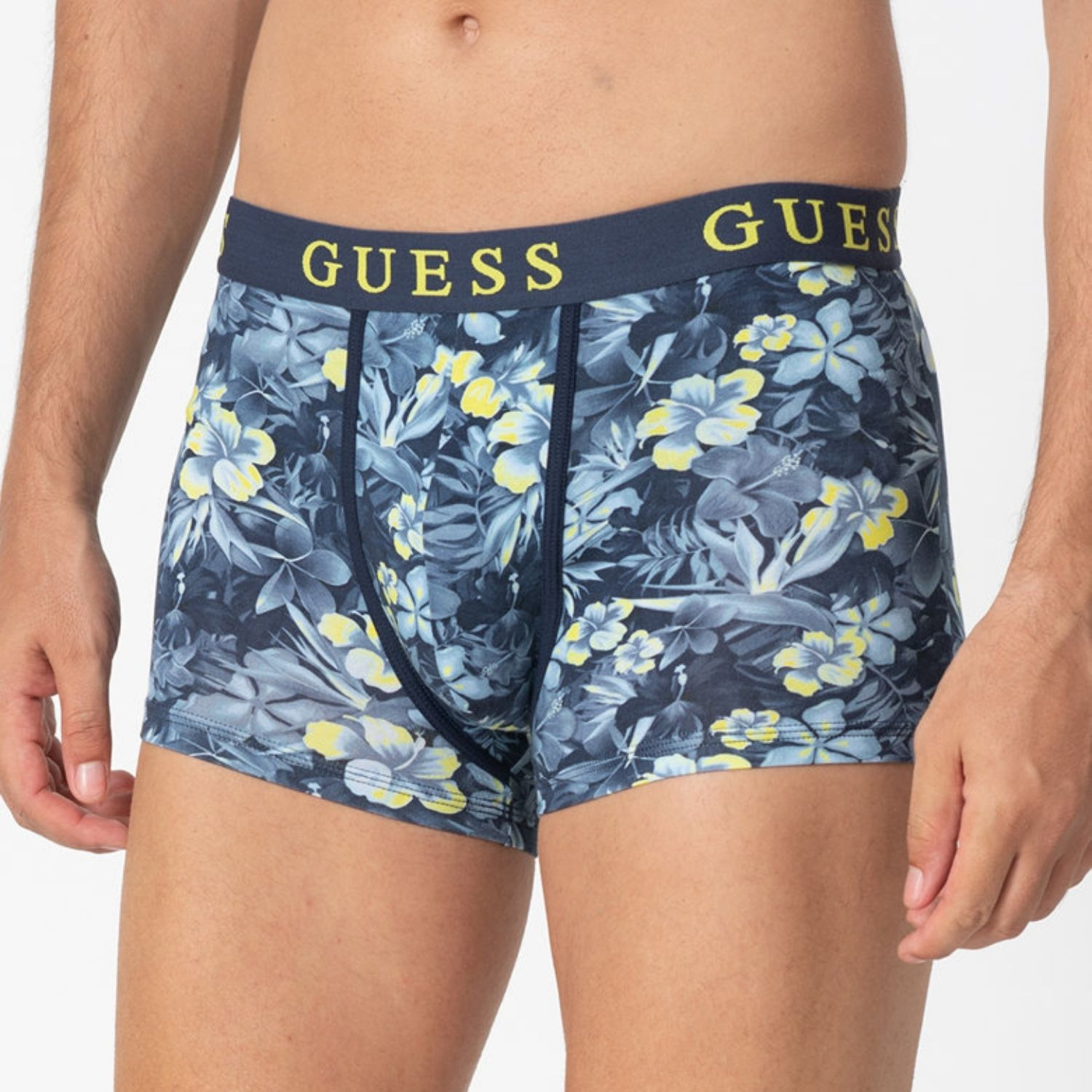 Boxerky GUESS 3-pack Blue/White - Spodná bielizeň - 3