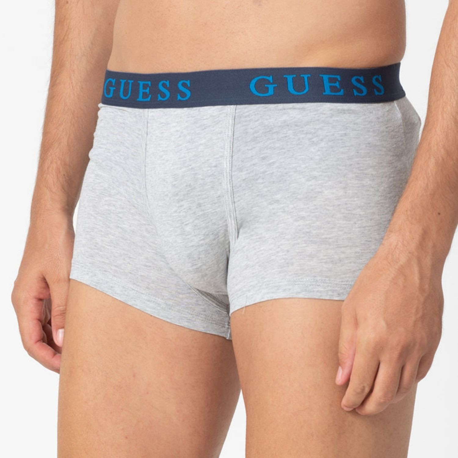 Boxerky GUESS 3-pack Blue/White - Spodná bielizeň - 4
